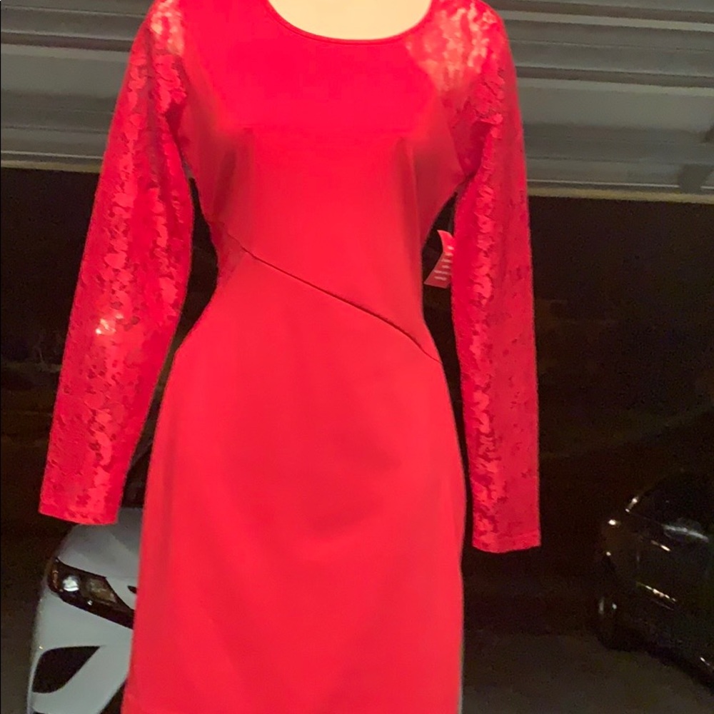 Red dress